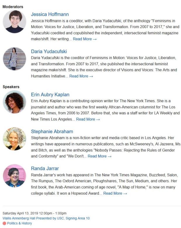 la times festival of books